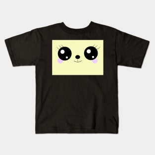 Anime/Manga Cute Kawaii Face Kids T-Shirt